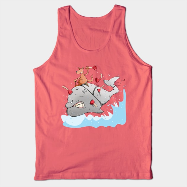 Captain Ahab Tank Top by schlag.art